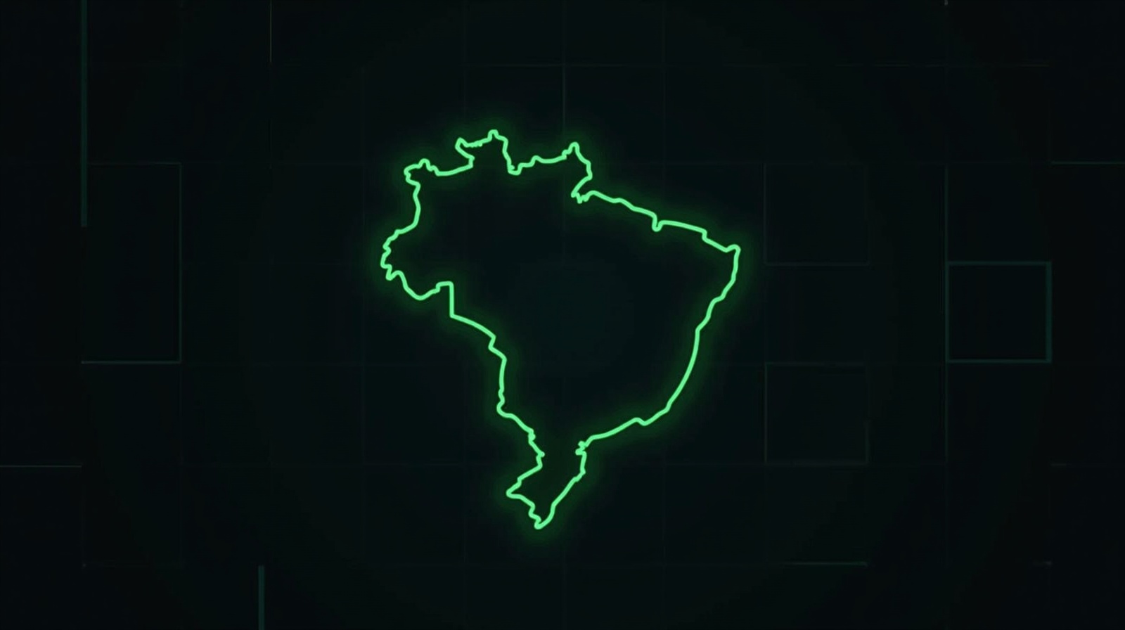 Mapa de cobertura Brasil