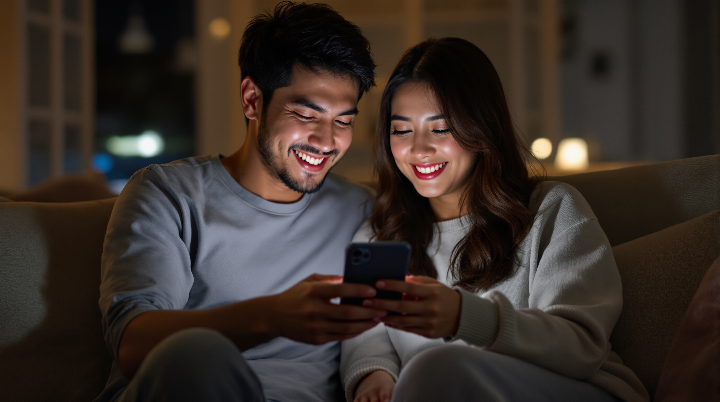 연인들의 진솔한 대화