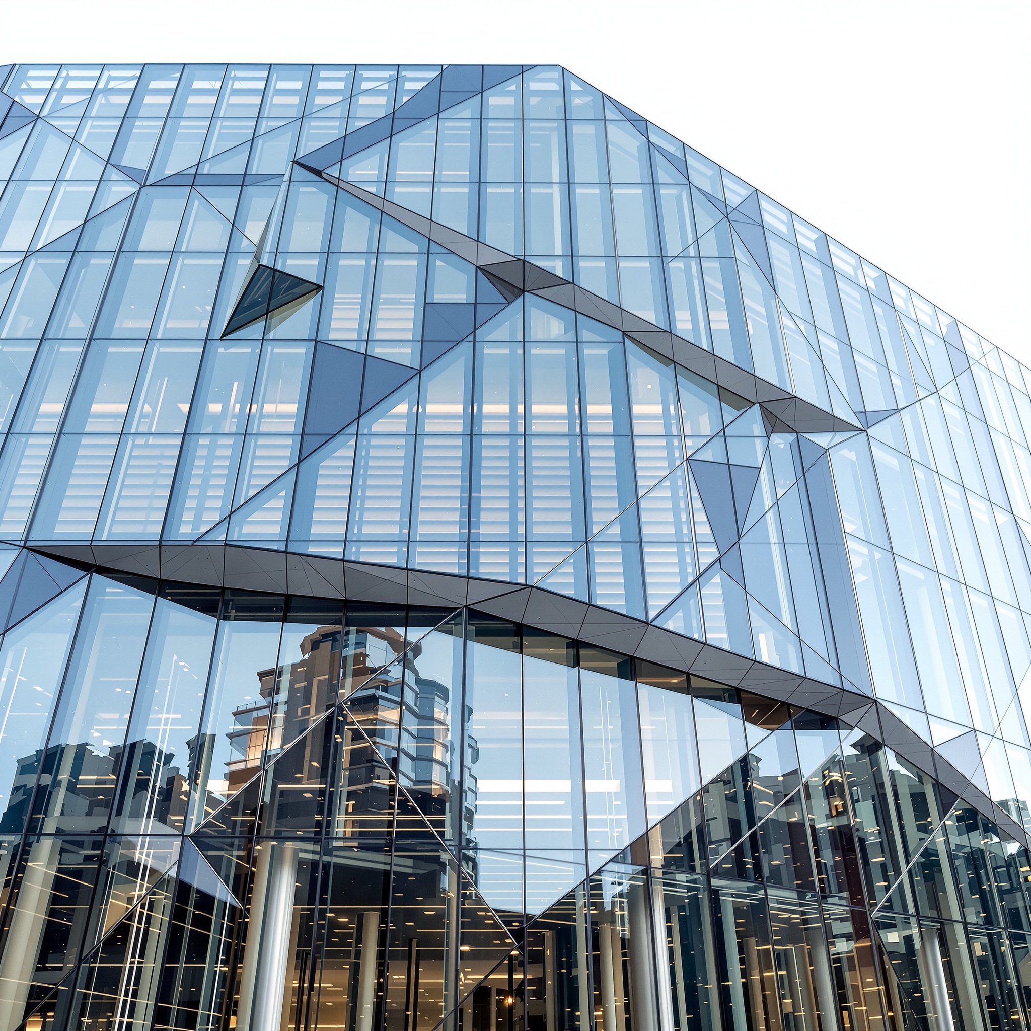 玻璃幕墙建筑项目