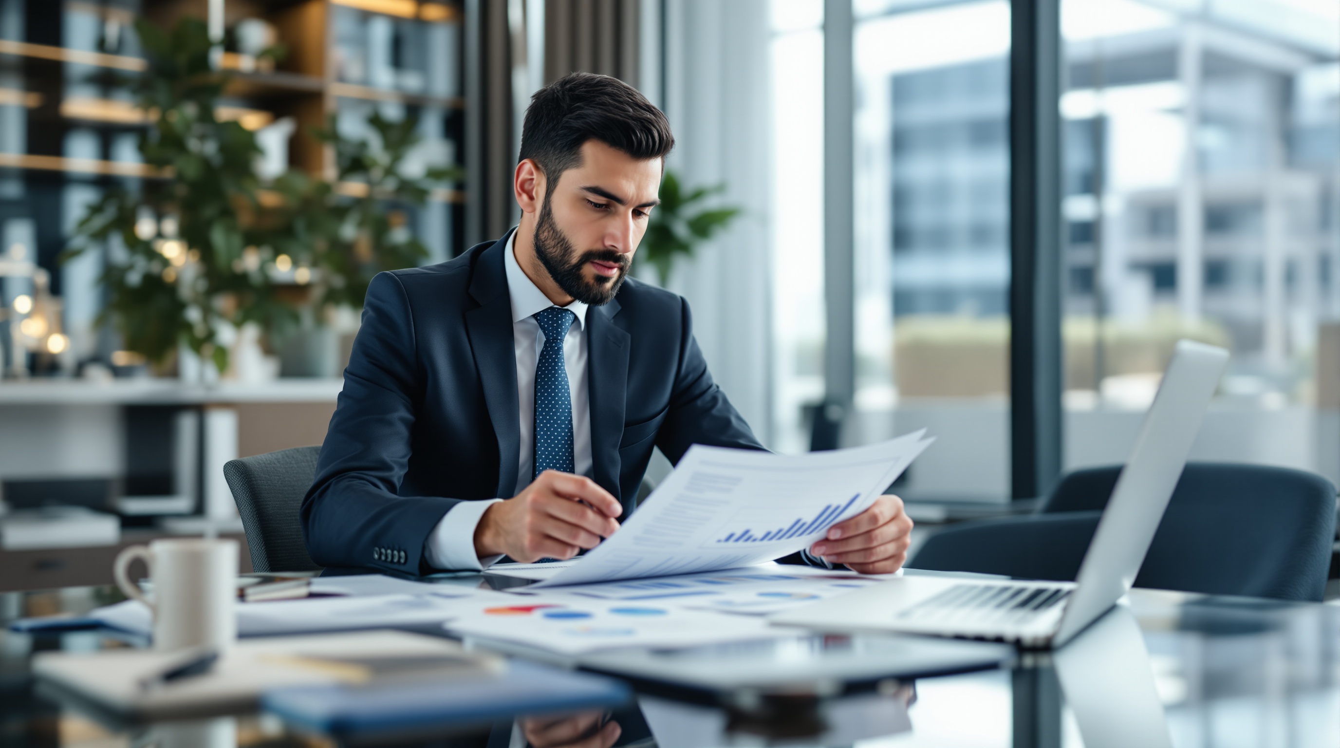 Consultation patrimoniale premium dans un bureau haut de gamme