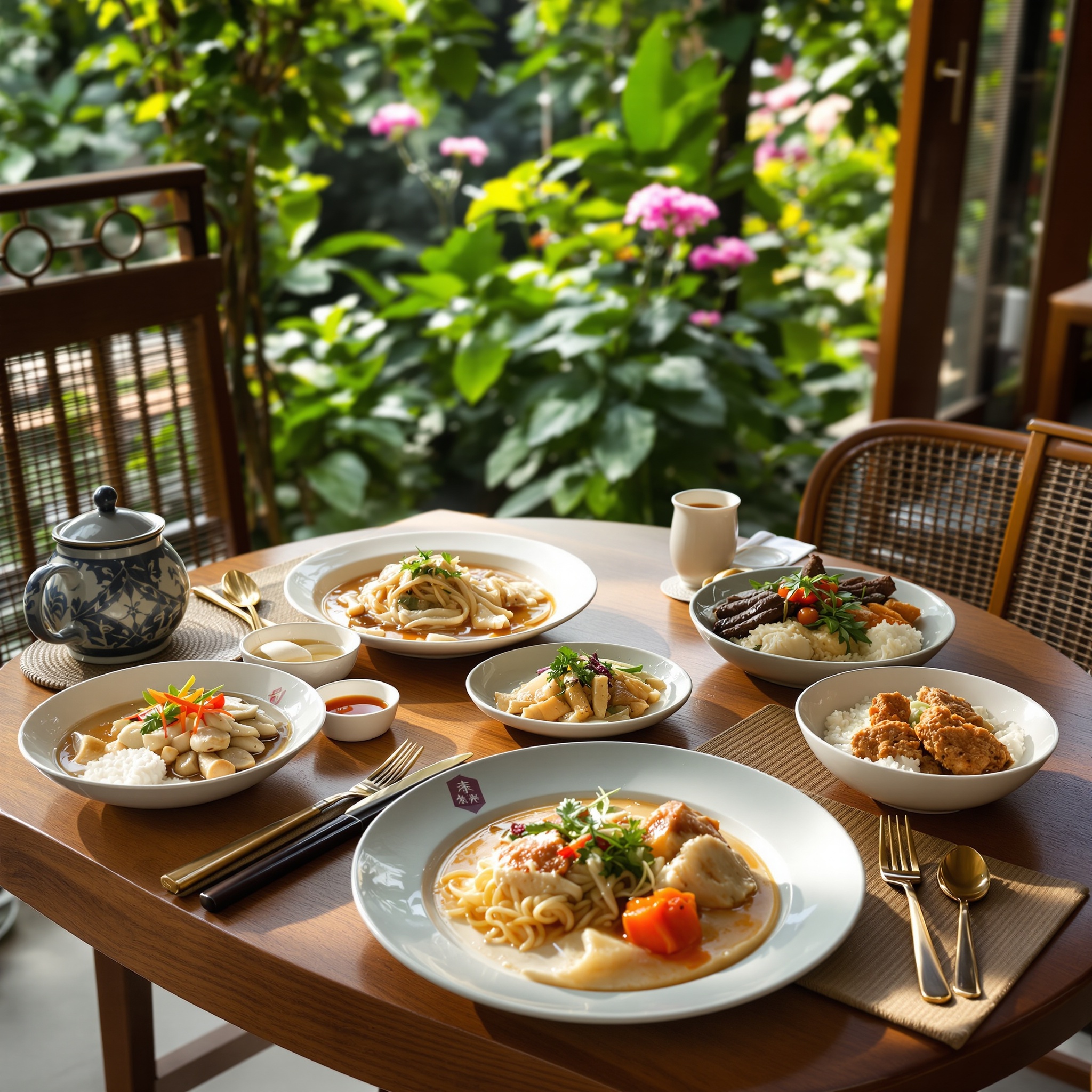 桃花源精緻套餐 桃花源精緻套餐 - 真愛桃花源庭園餐廳菜單
