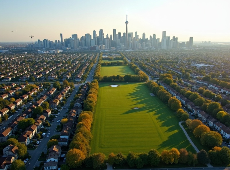 Greater Toronto Area service coverage map