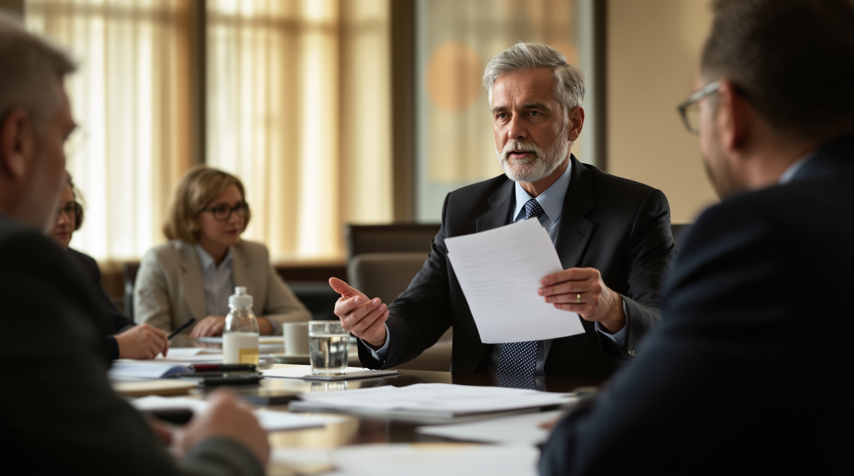 Presenting organized evidence at your El Paso property tax protest hearing Homeowner presenting evidence at El Paso property tax appraisal review board hearing