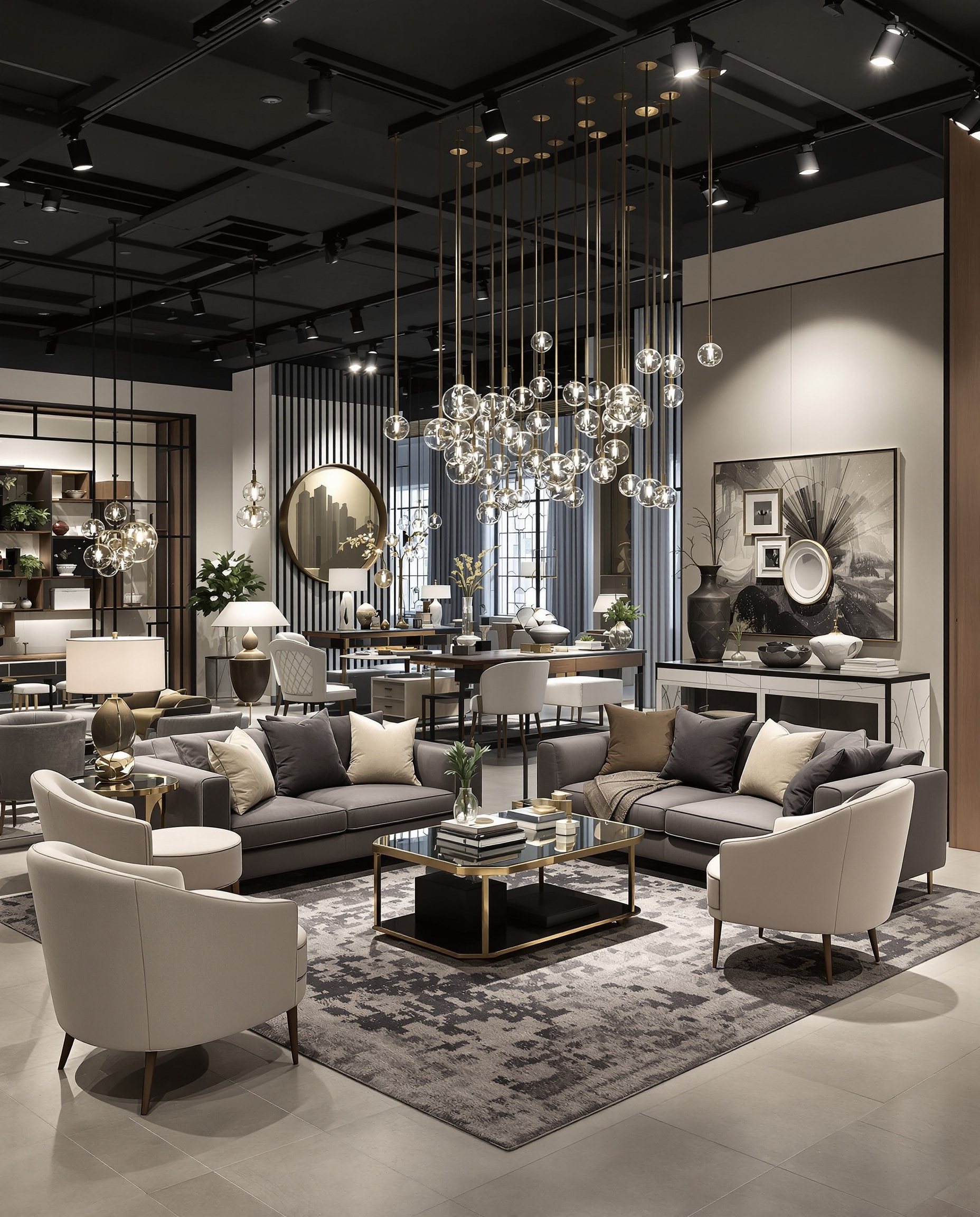 Eclectic Home furniture showroom Las Vegas