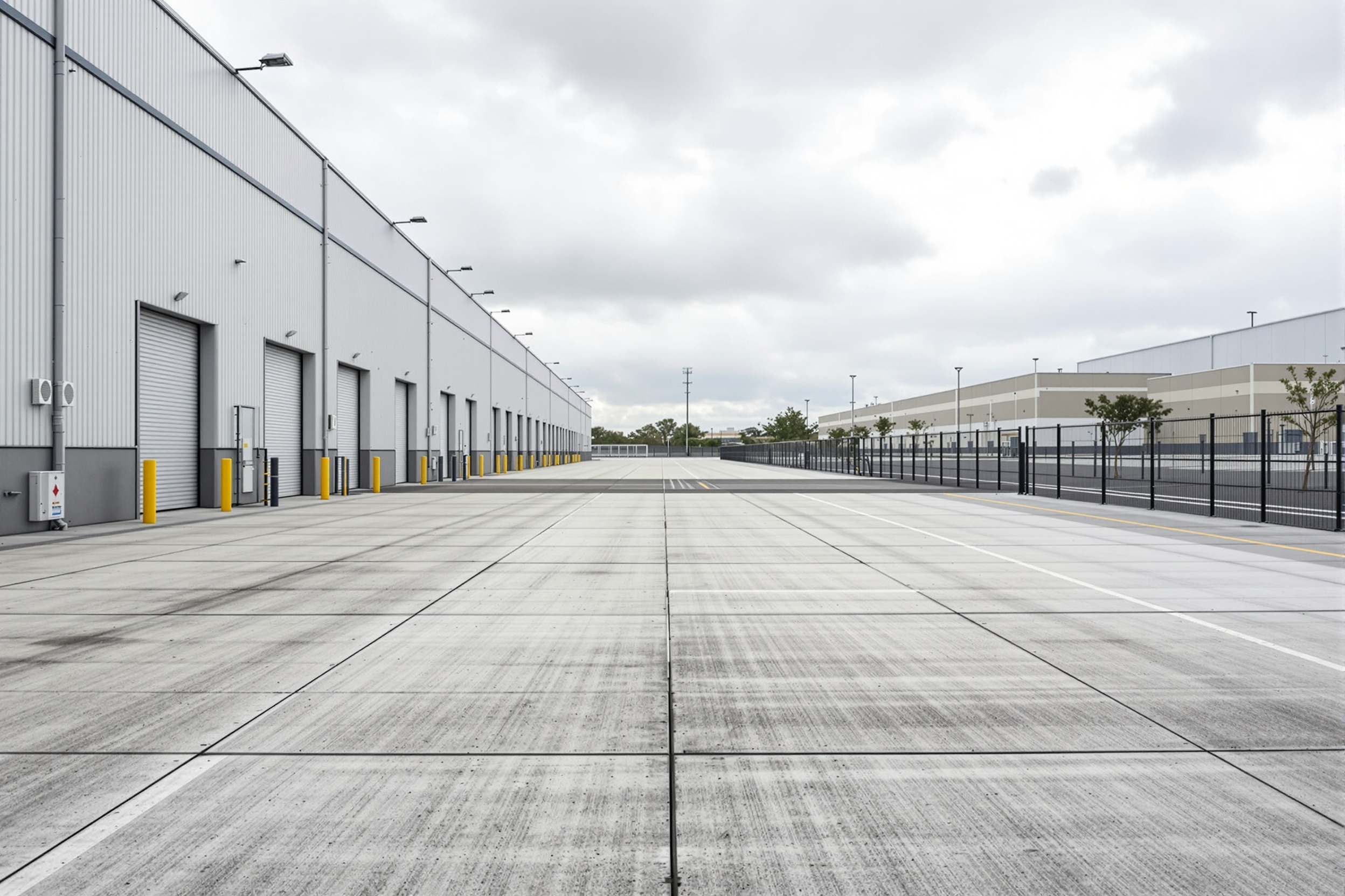 Carpa industrial para carpintería metálica y almacén en Segovia