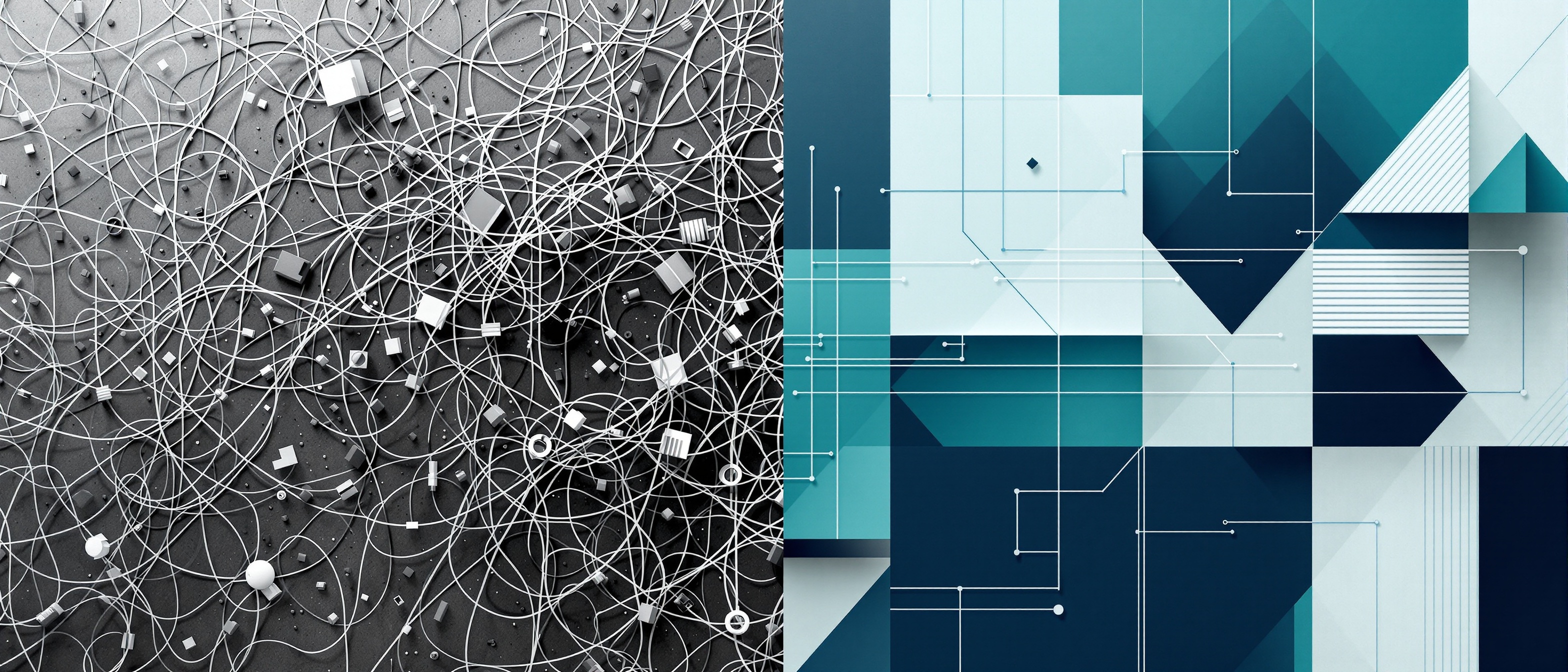 Structure versus chaos