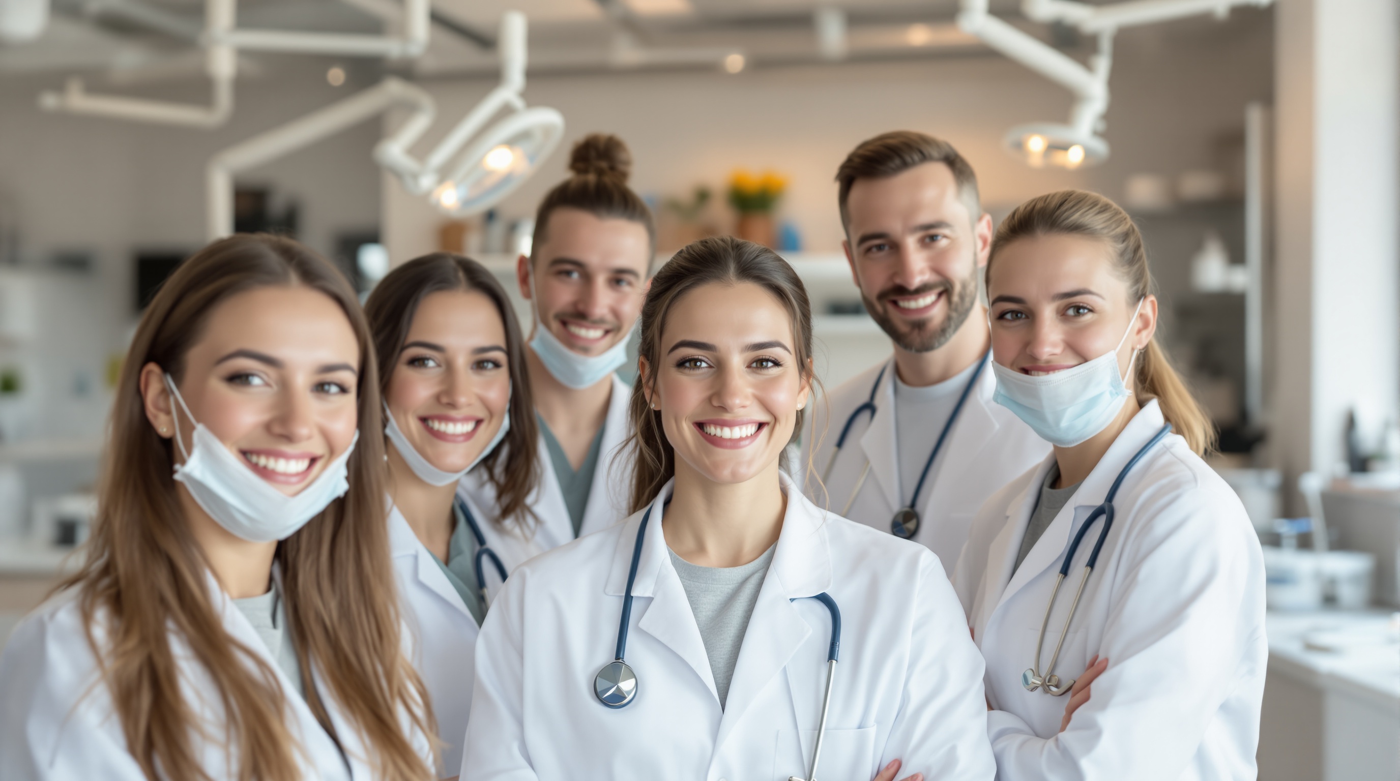 Equipo de odontólogos en Clínica Dental Alfonso XII