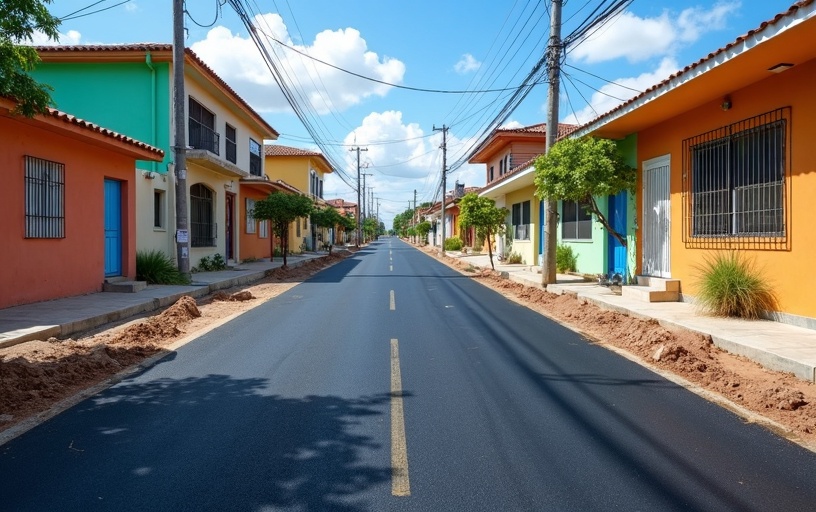 Pavimentação de Vias Urbanas - Valença do Piauí — PI