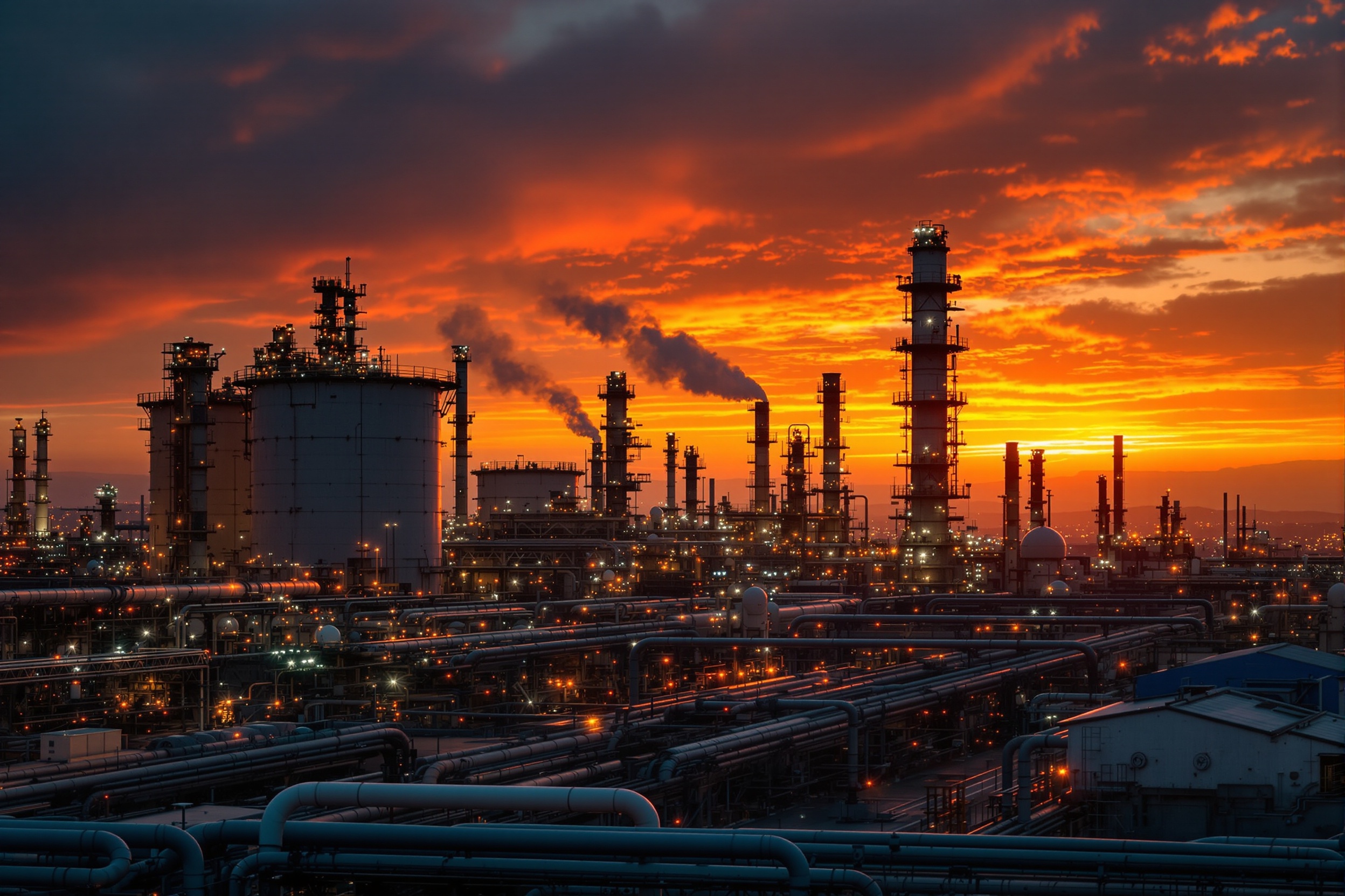 Refinería de petroleo en Venezuela