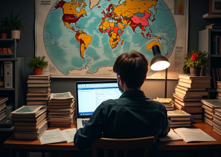 Overwhelmed traveler researching Japan with too many sources — Japan Travel Buddy solves information overload