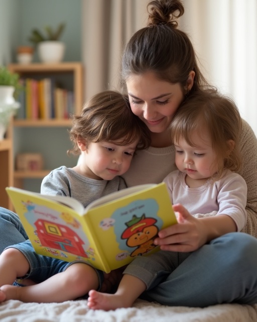 Éducatrice avec enfants