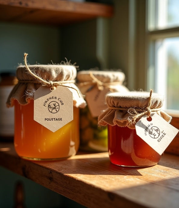 Gıda Etiketleri - Profesyonel etiket baskı hizmetleri