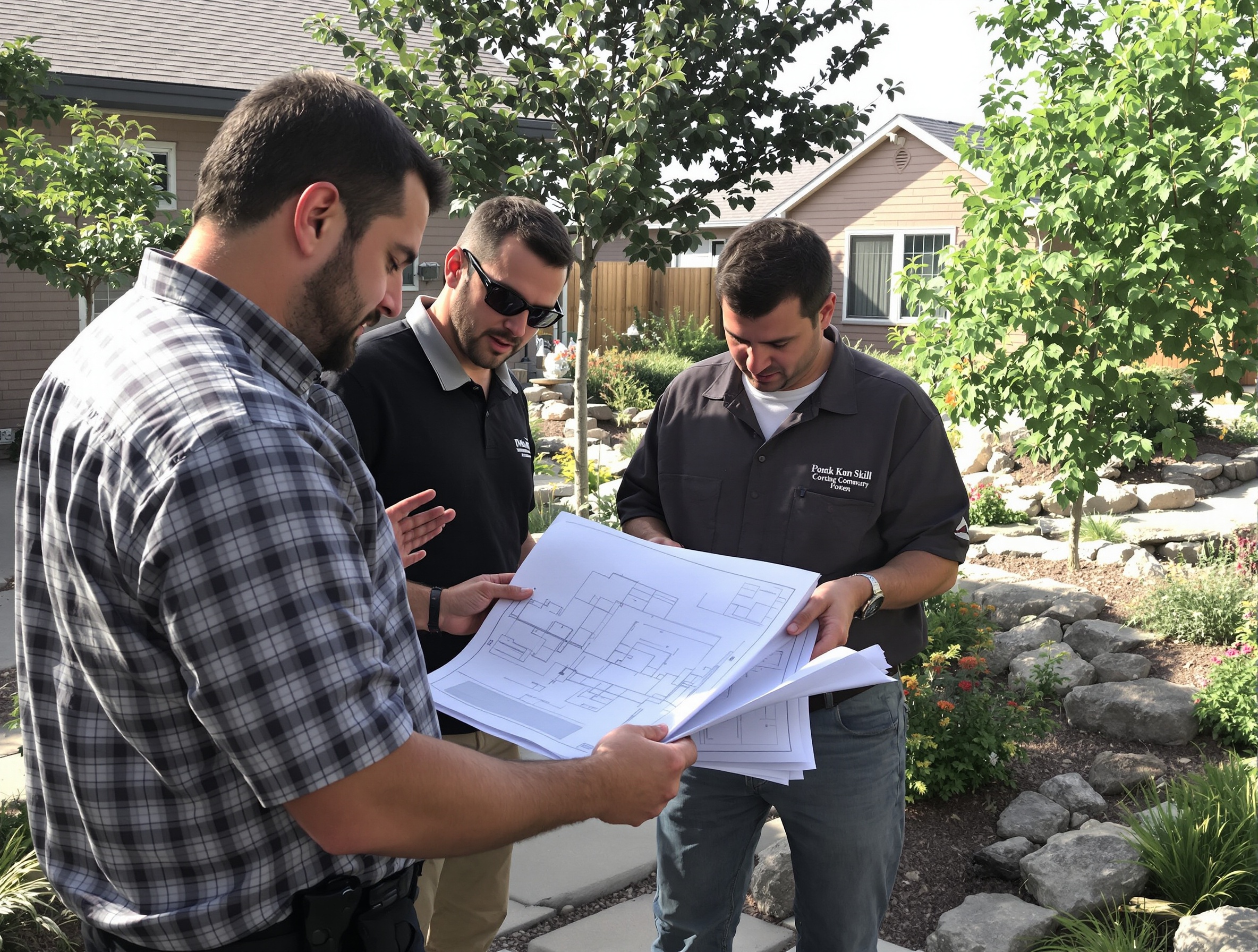Custom landscaping design process Colorado Springs