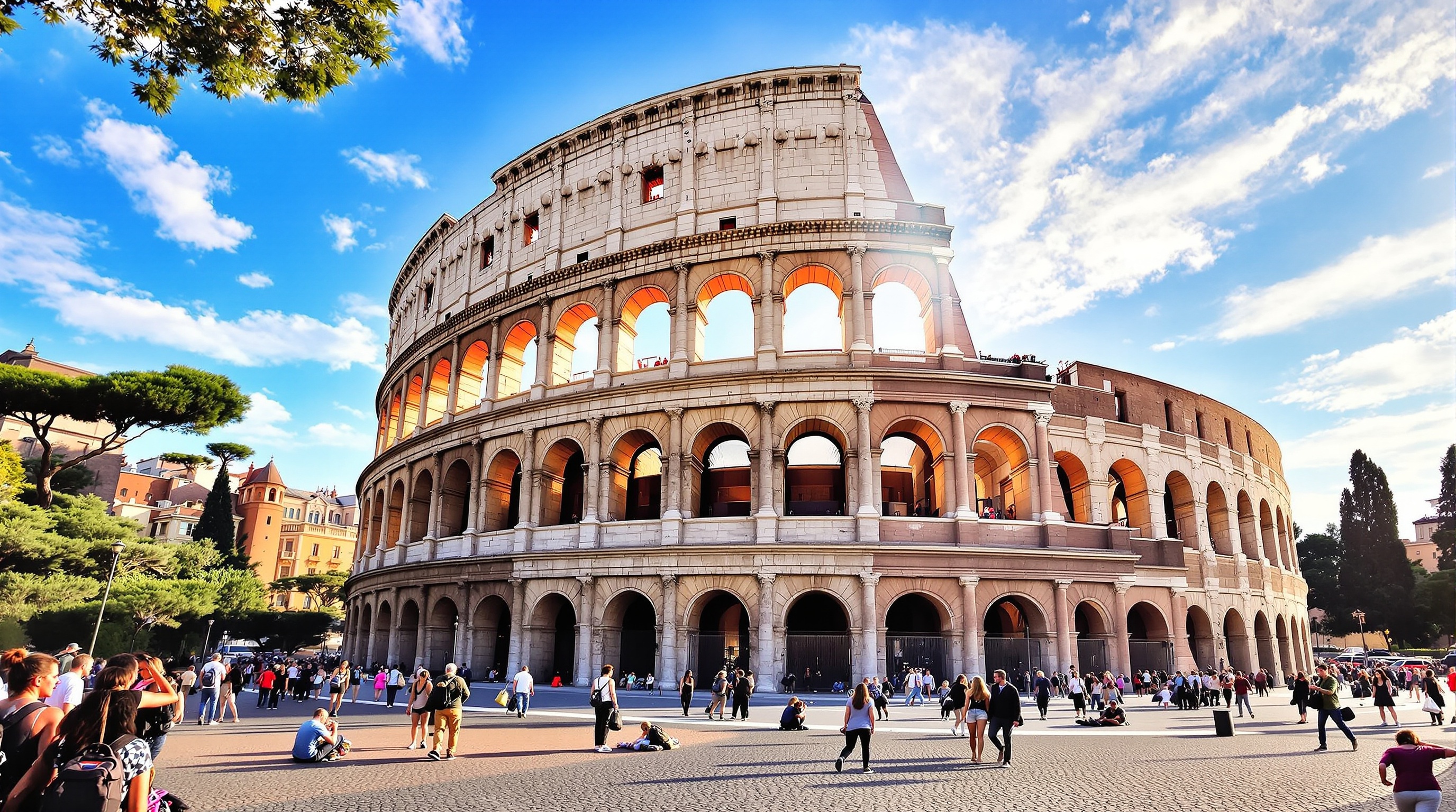Arrival in Italy - Rome