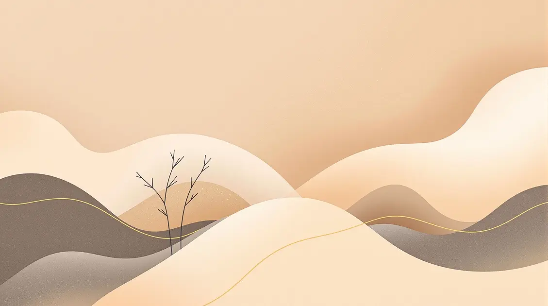 Abstract illustration representing mindful eating awareness Abstract illustration representing mindful eating awareness