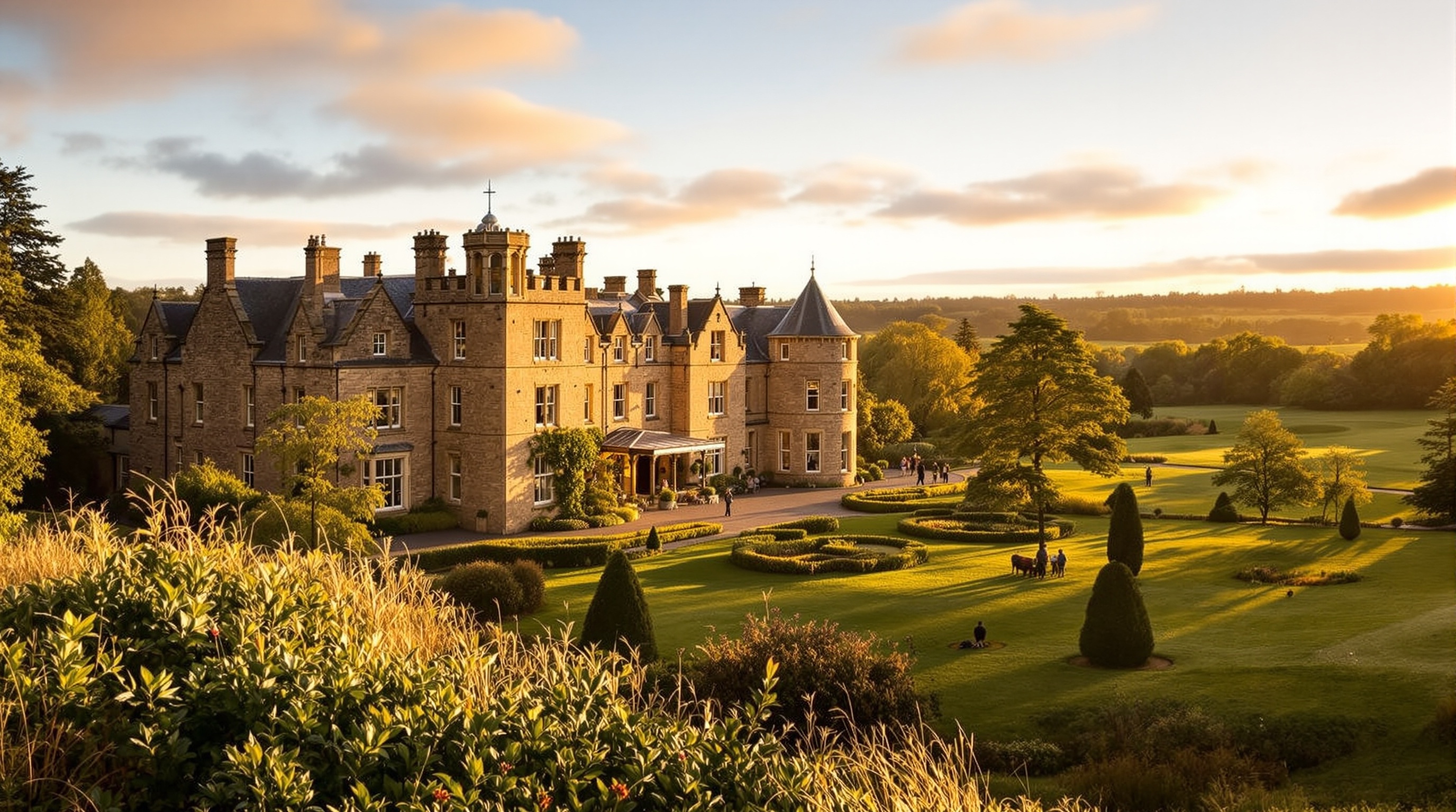 Meldrum House, Oldmeldrum, Aberdeenshire, Scotland Meldrum House in Oldmeldrum, Aberdeenshire, Scotland — luxury golf hotel