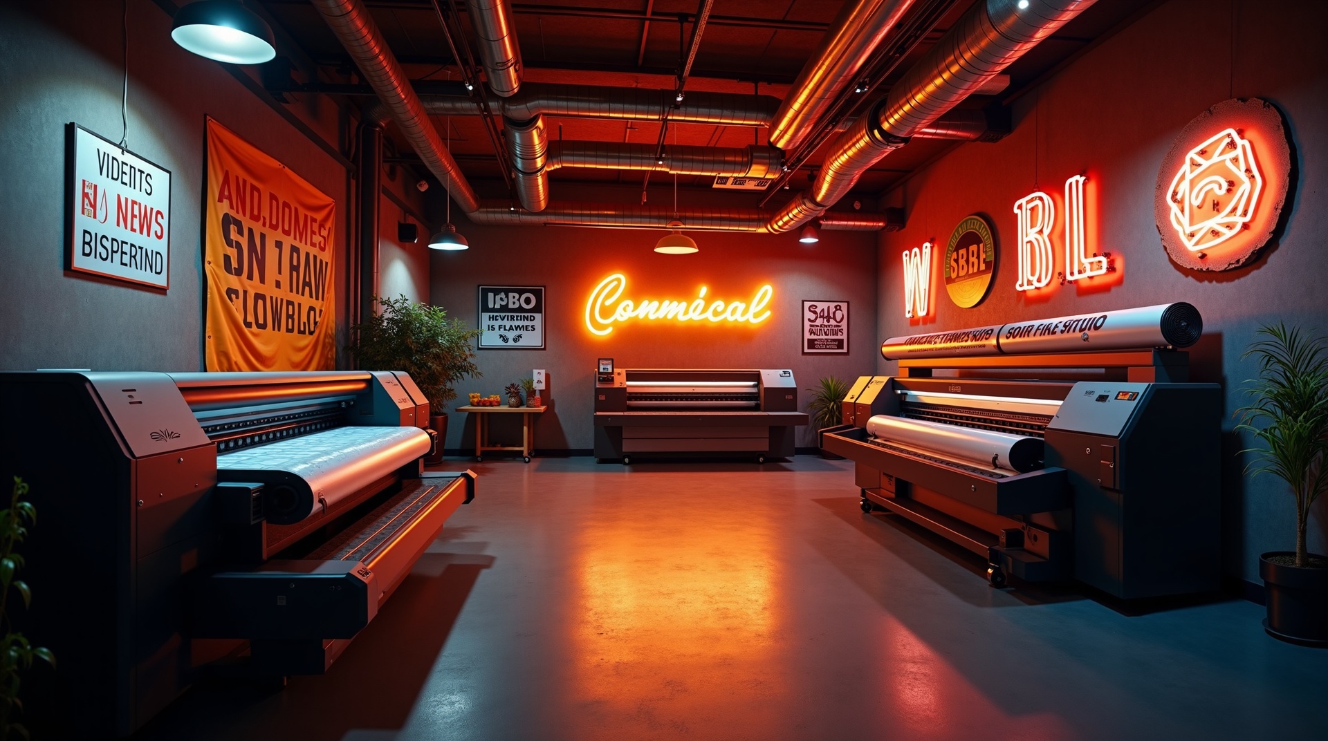 VividMark print studio and signage workshop