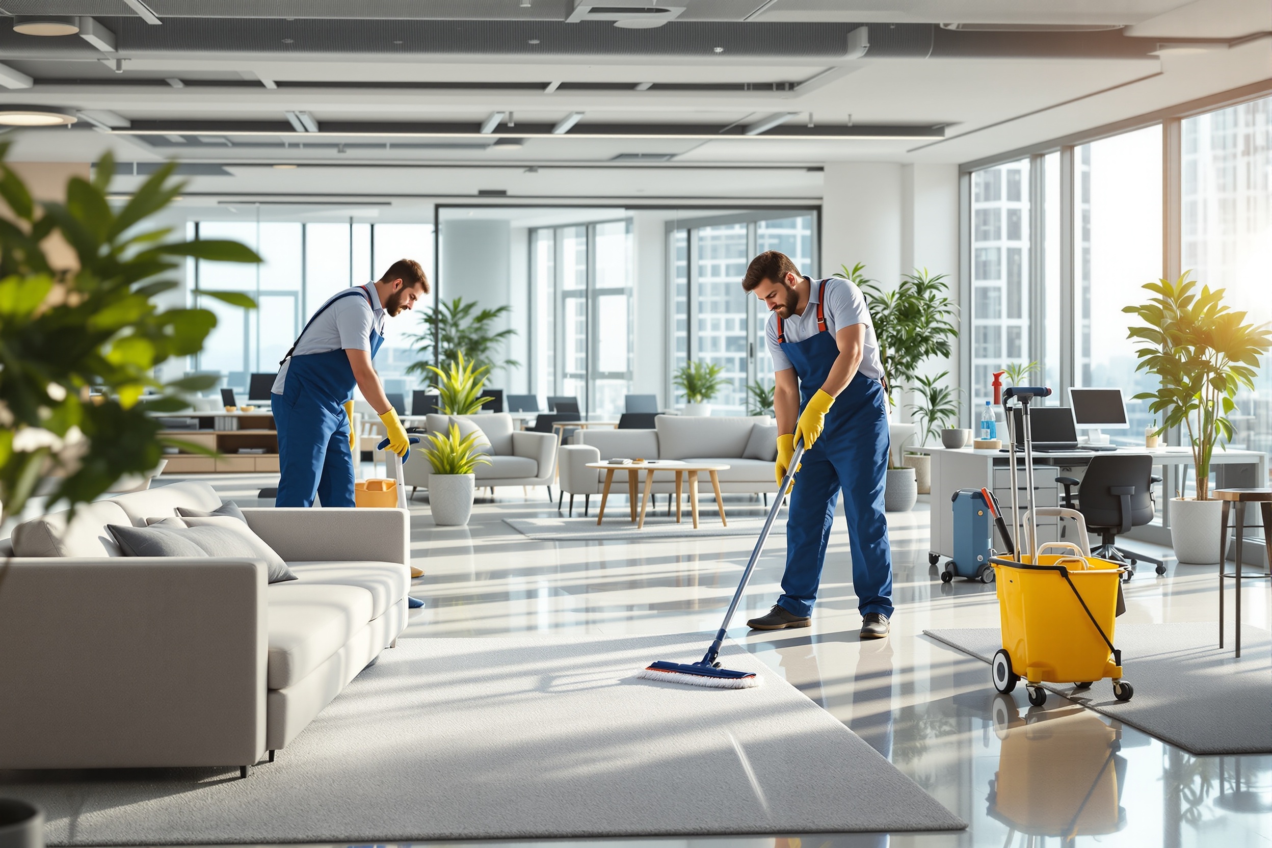 Professionele schoonmaak voor uw bedrijf