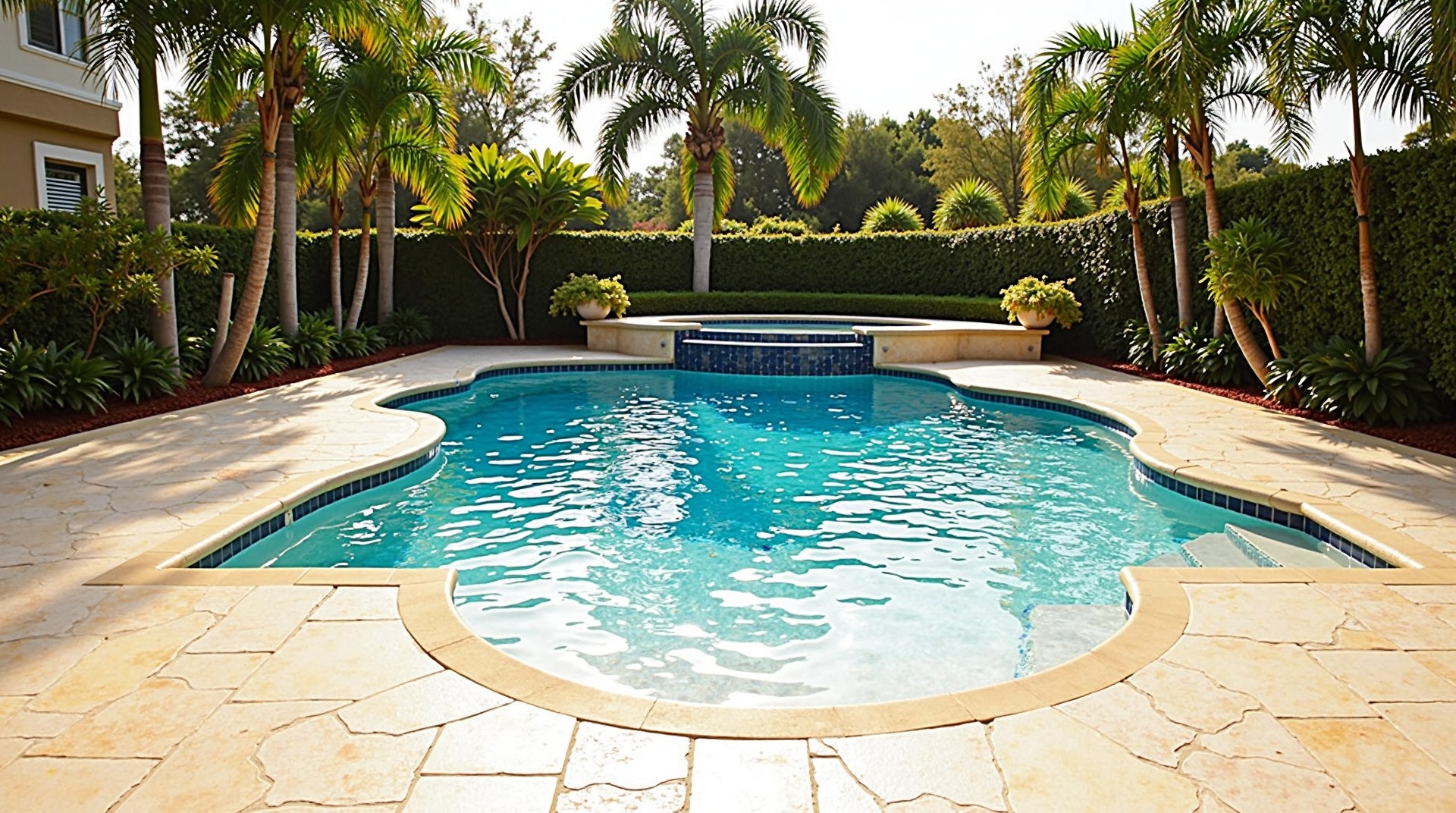 Pool deck pavers Florida — SunWest Landscape Group