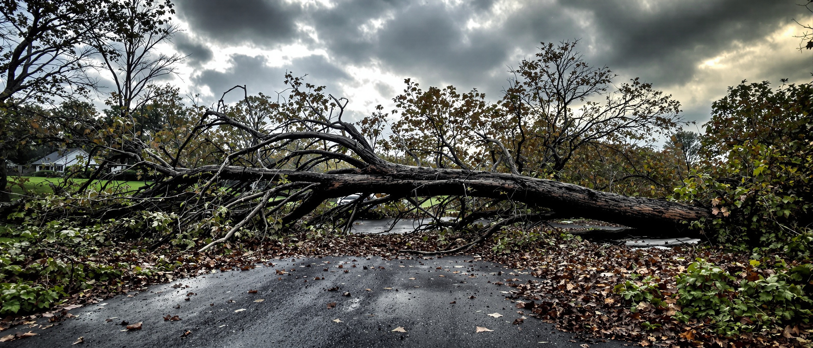 Storm damage cleanup services in Michigan