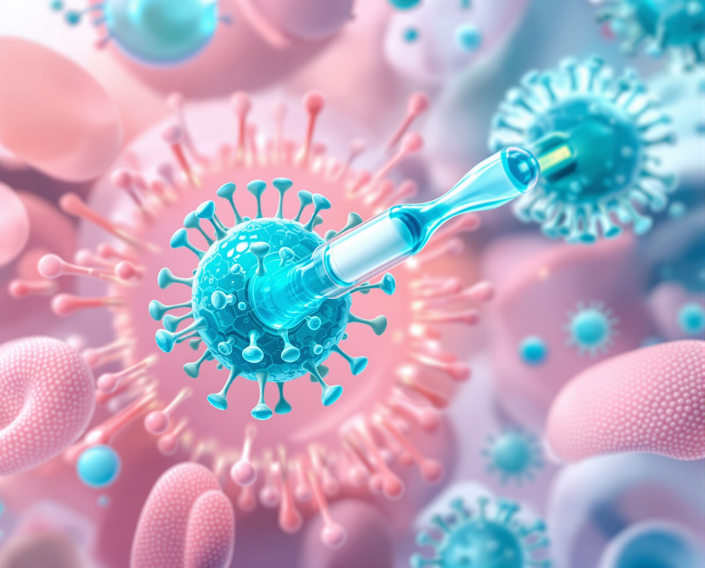 PrEPによる細胞内での予防メカニズムを示す図解