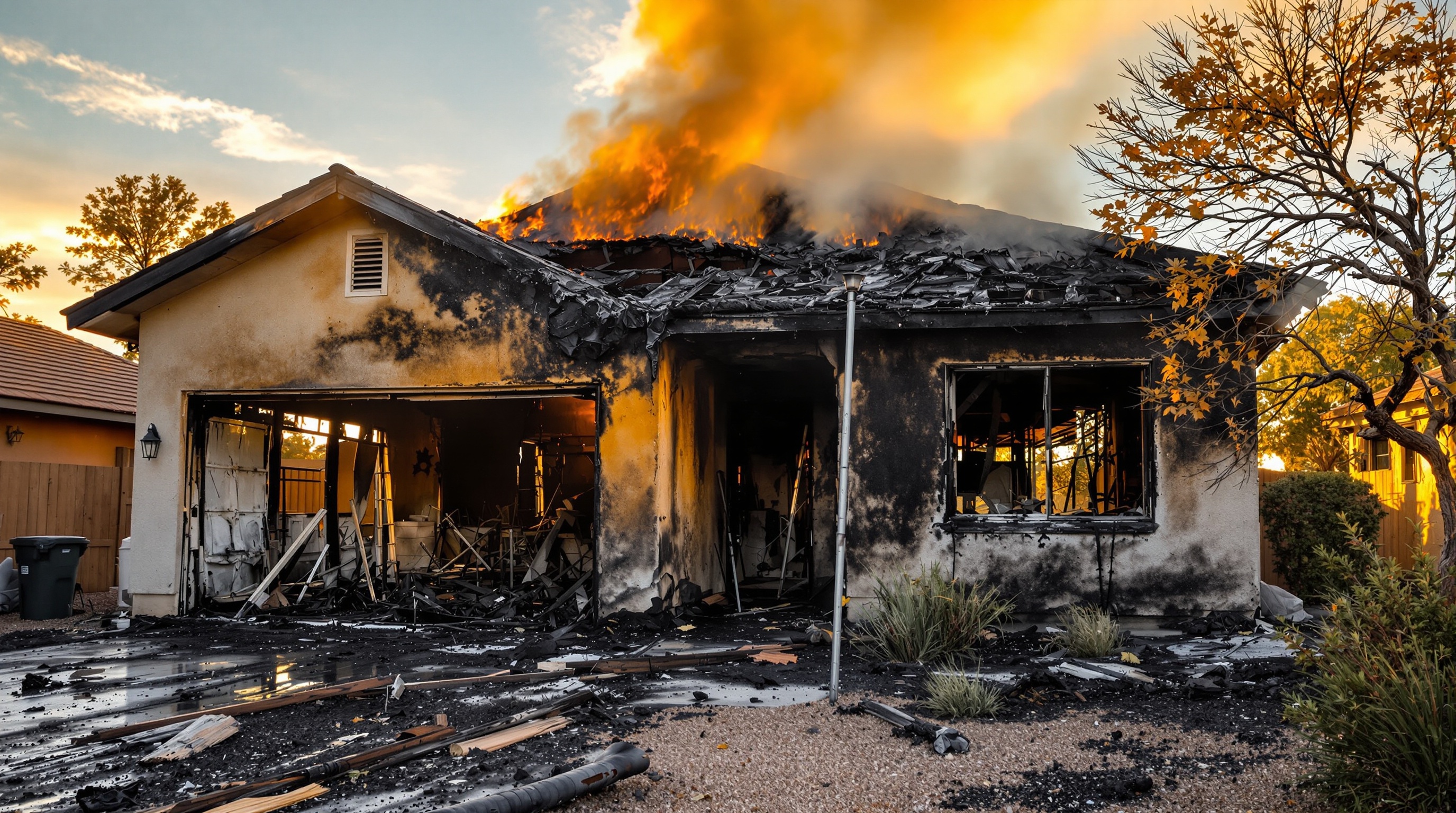 Fire damaged property for sale in El Paso Texas