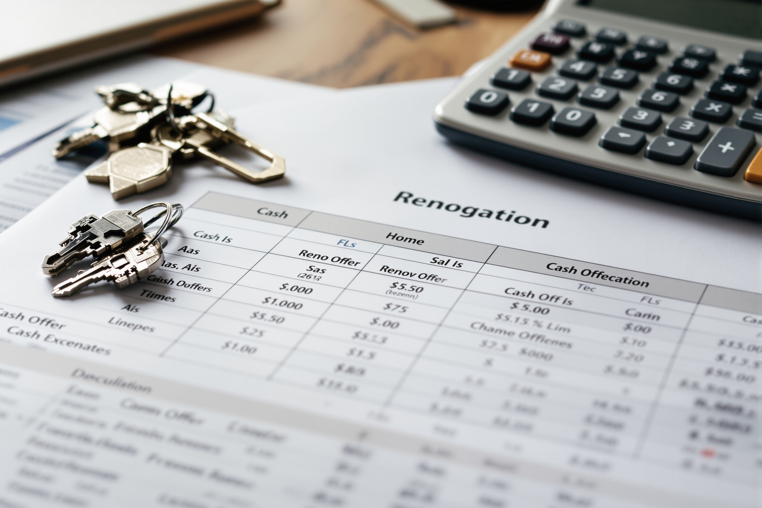 Cost comparison analysis for selling animal hoarding property