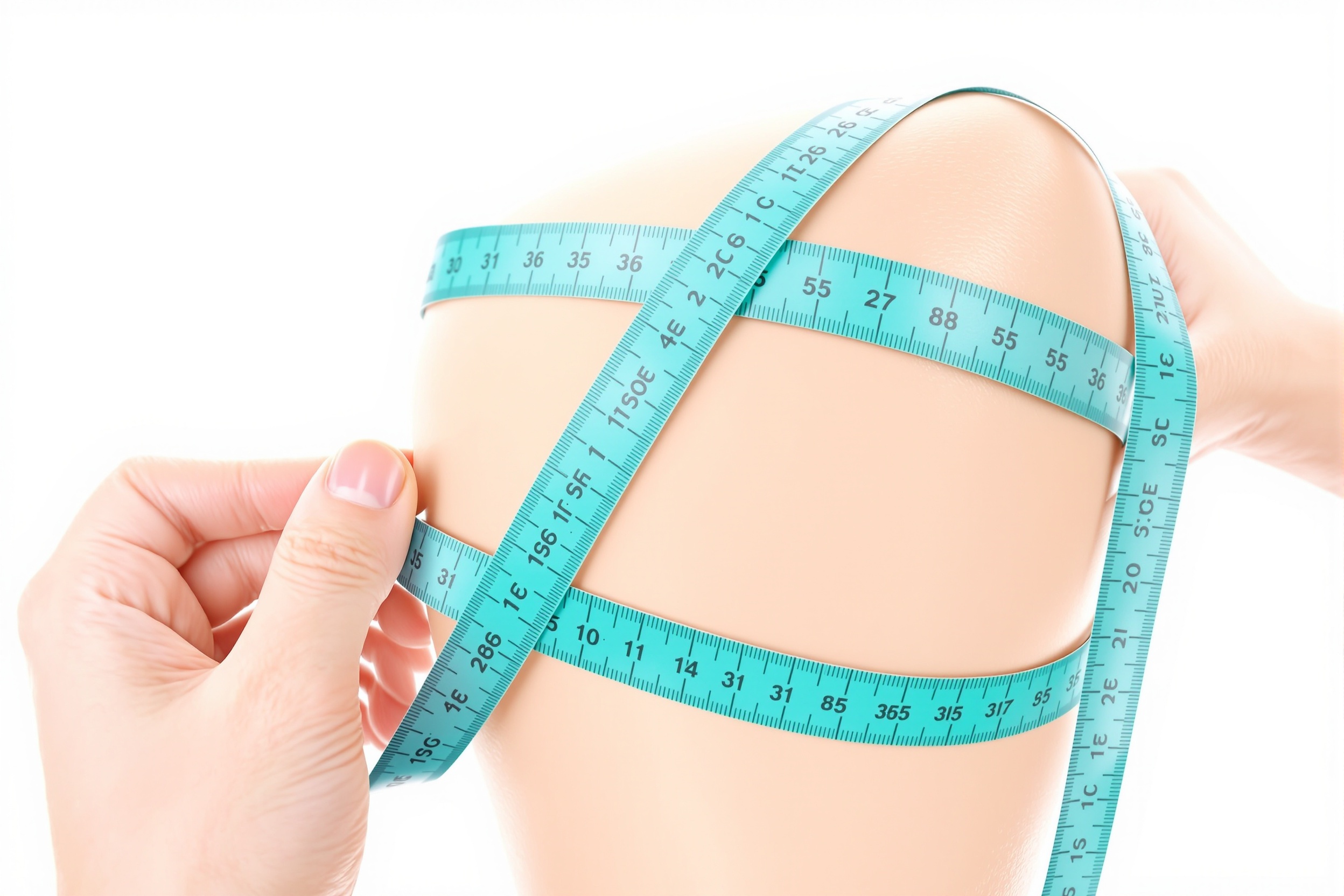 How to measure thigh