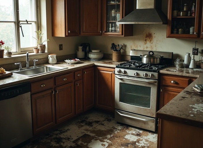 Before - Kitchen Deep Clean