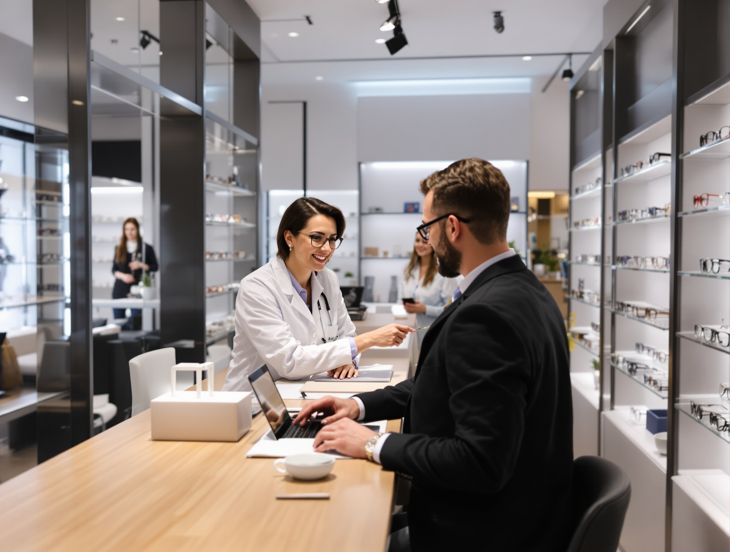 Reddy Optical Store Interior