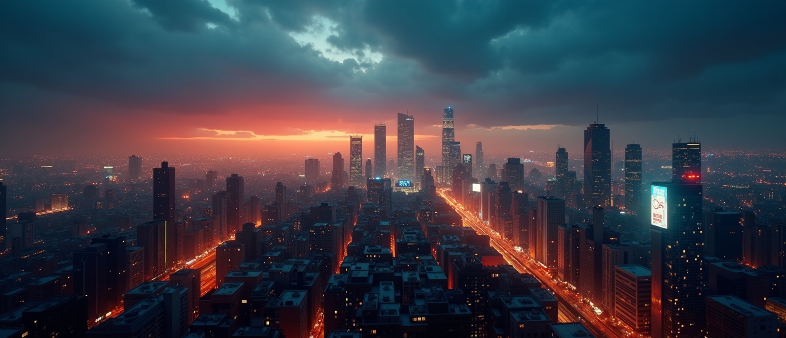 Billboard advertising and influencer marketing city campaigns