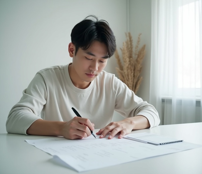 심리검사 장면