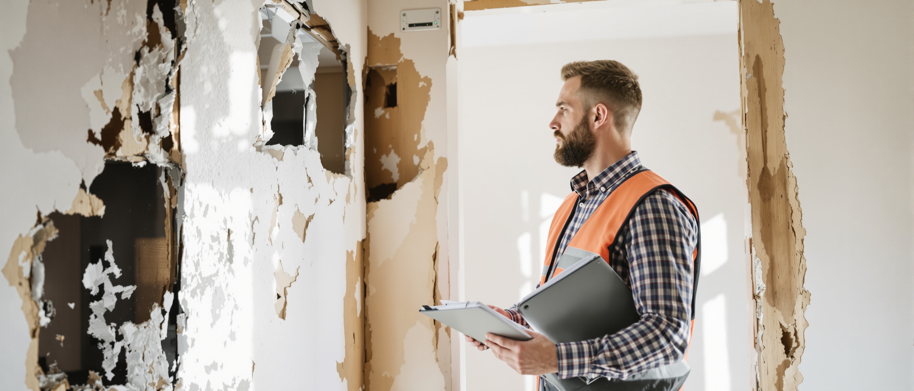 Property damage insurance claim checker