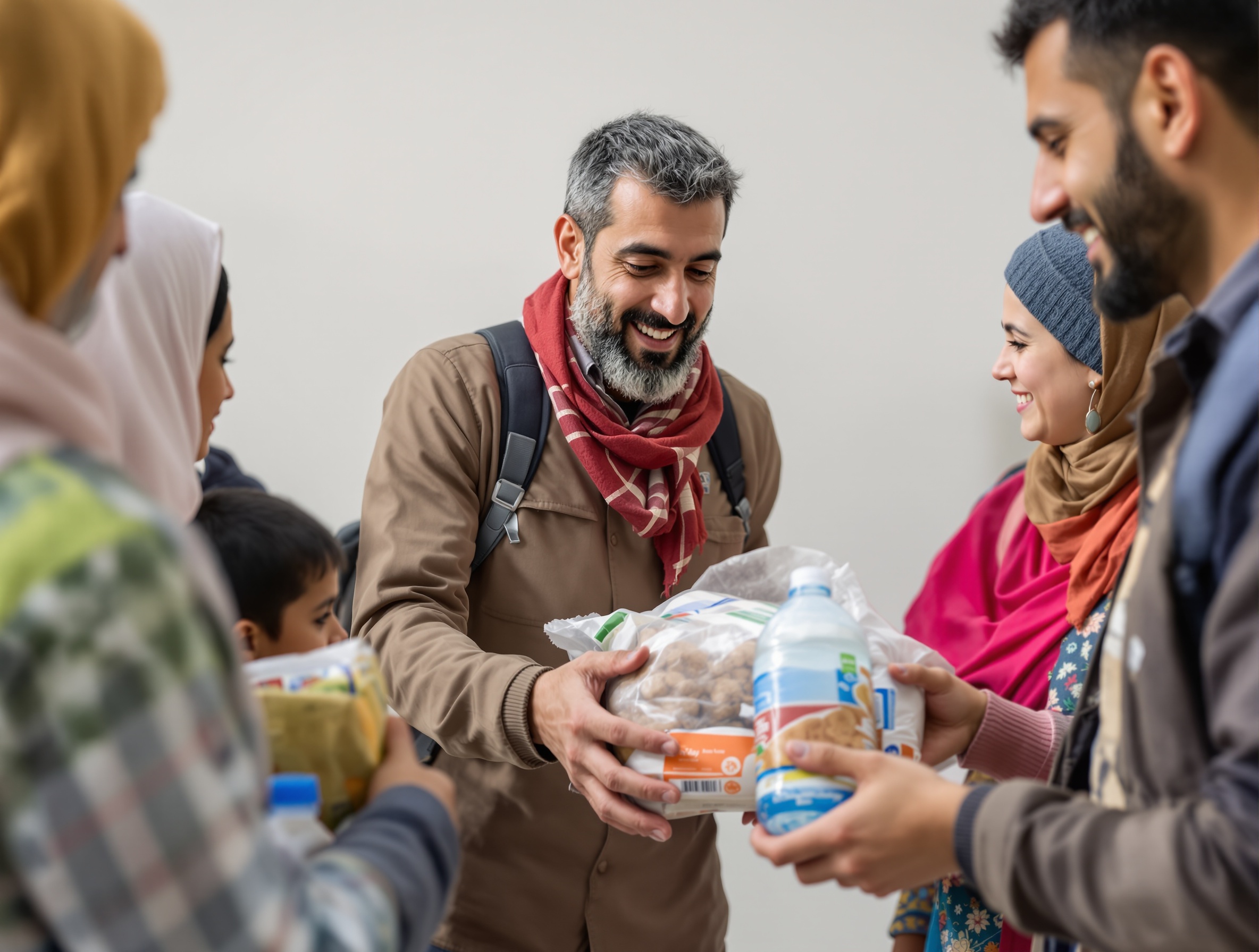 Humanitarian work in Gaza