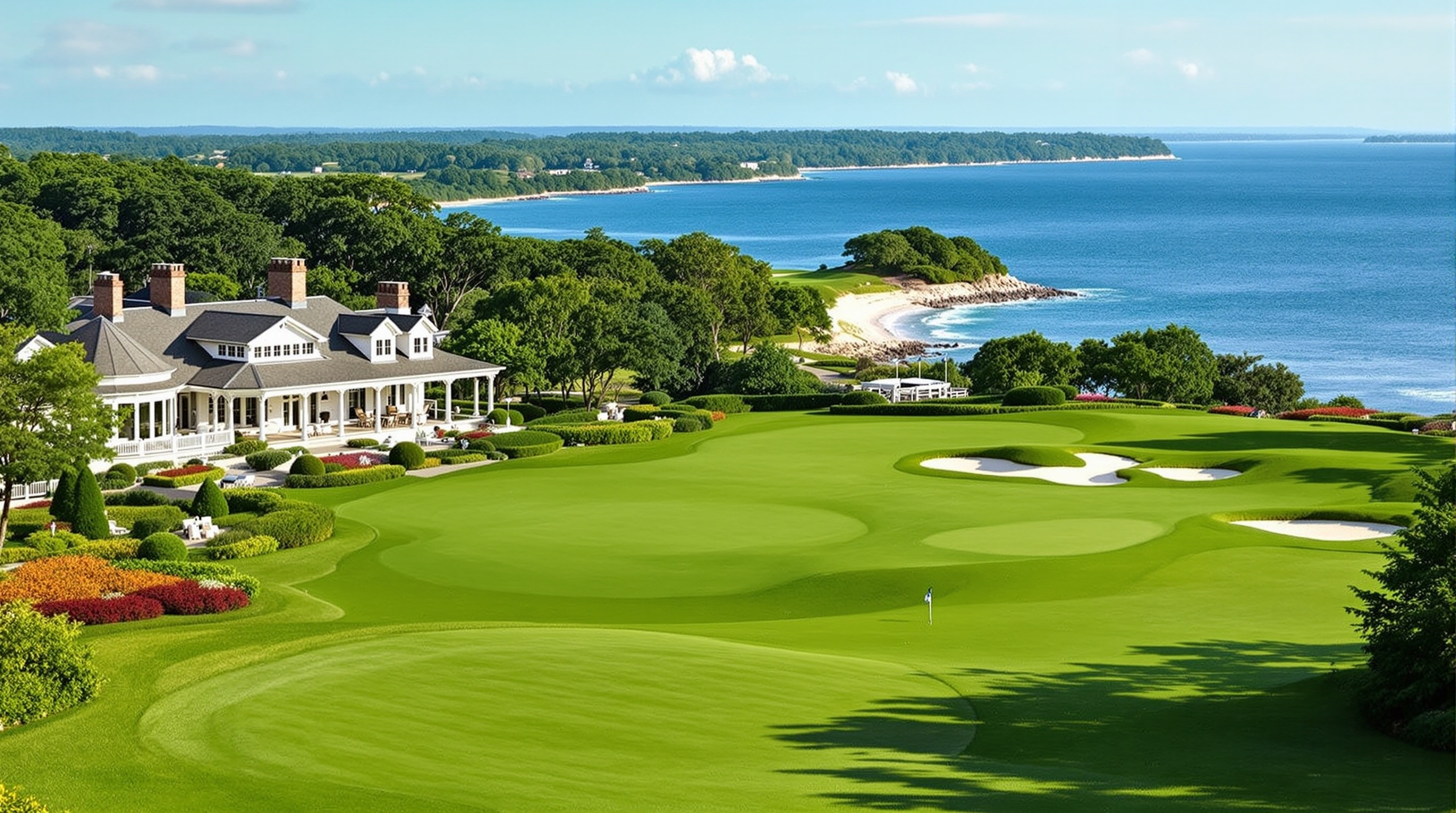 Amerika Work and Travel golf club iş örneği - Long Island country club
