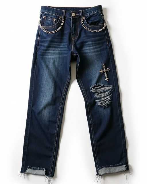 CH JORTS / INDIGO RAW EDGE