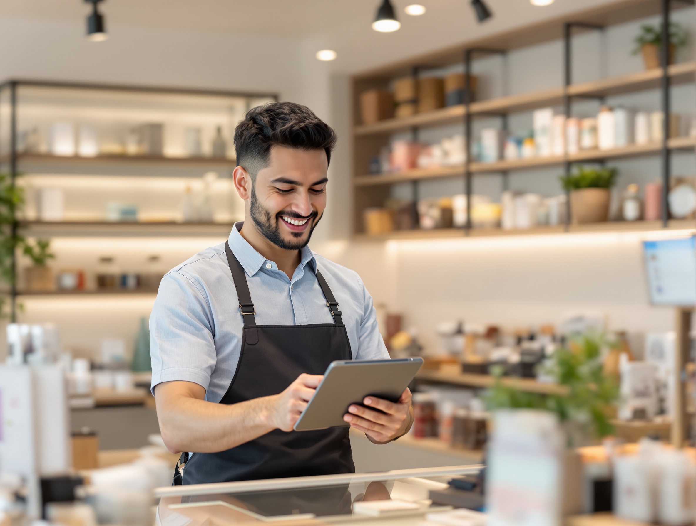 Merchant using QR redemption