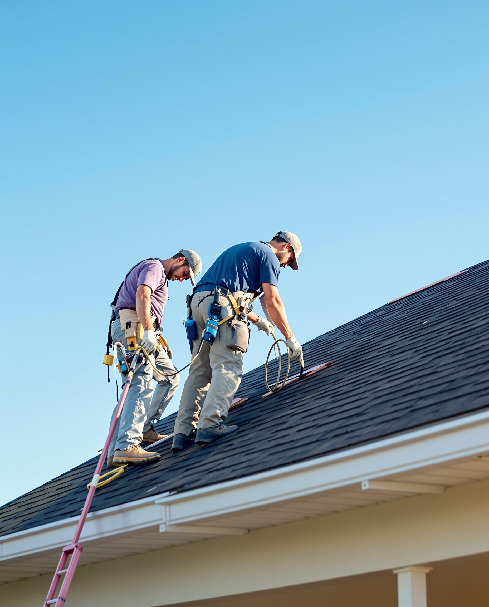 All Done Roofing team at work