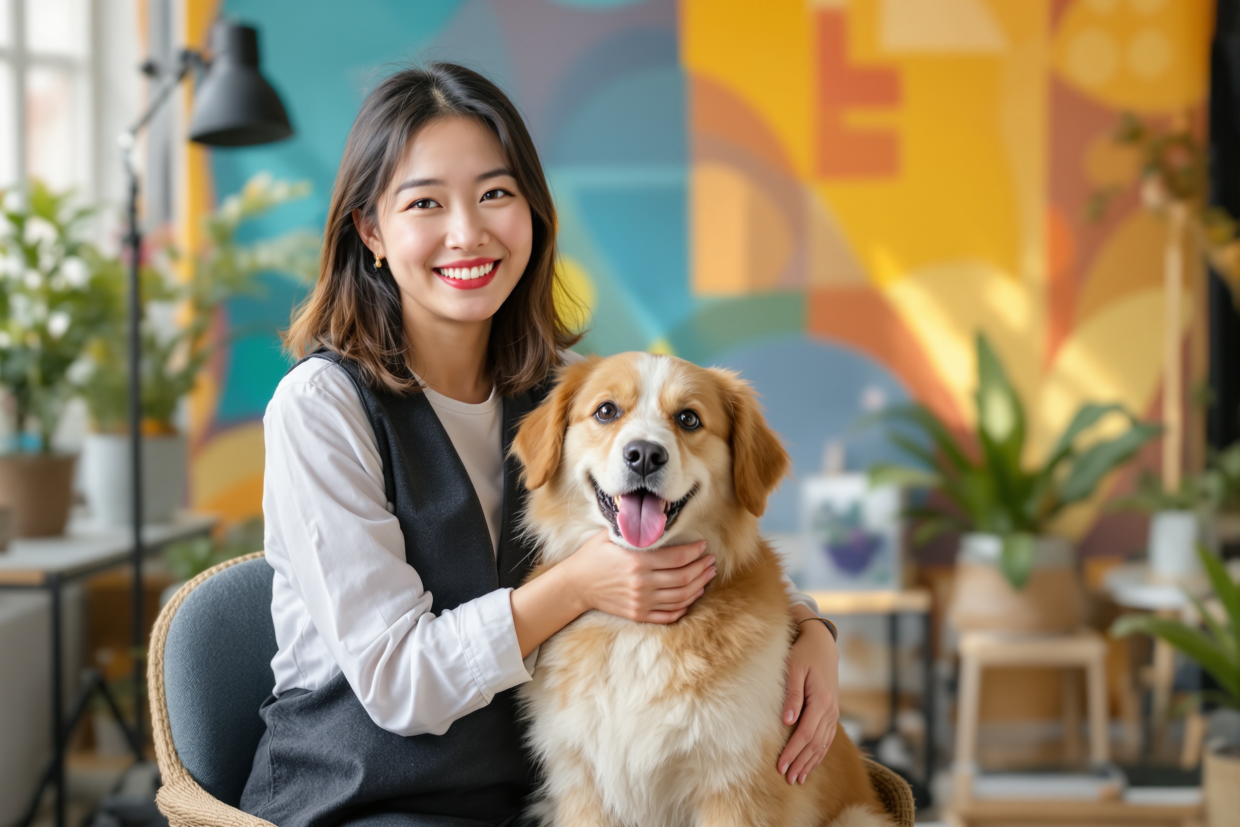 Vivian Chen的中型攝影棚
