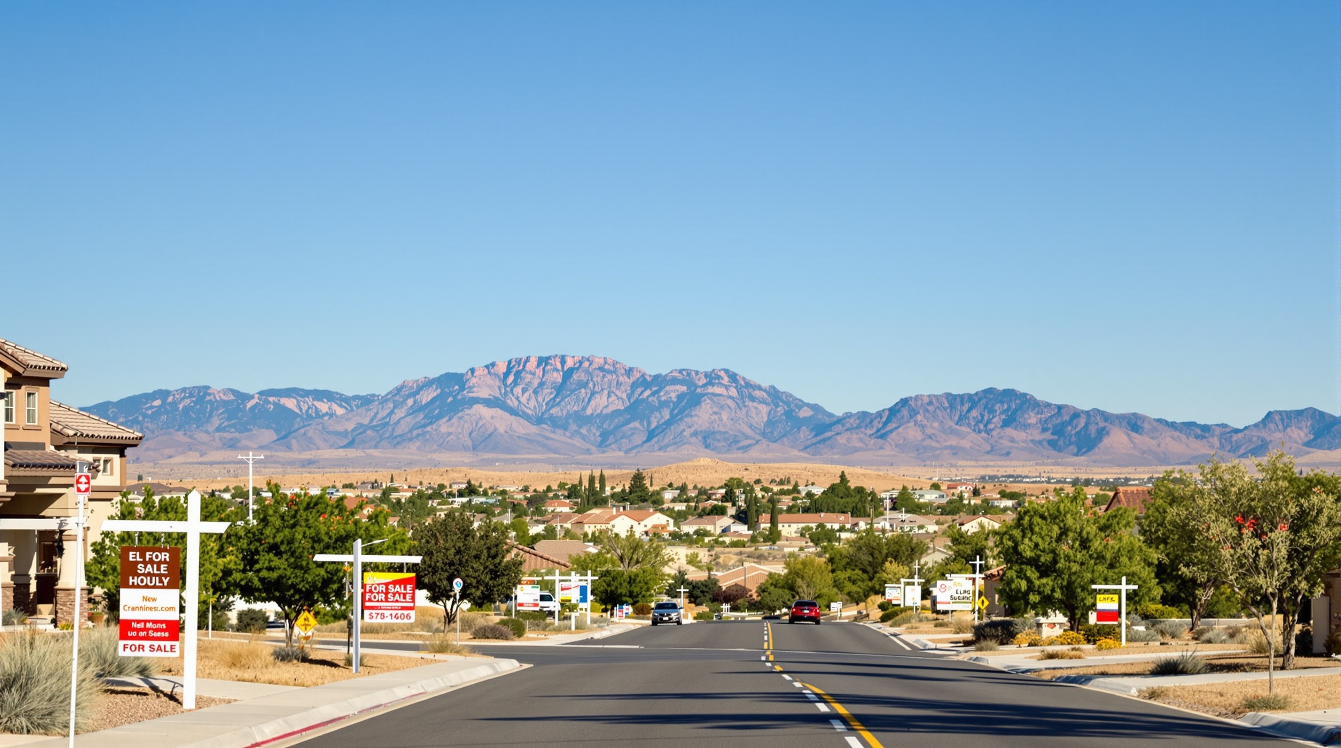 Financing house El Paso TX - residential neighborhood guide Financing a house in El Paso TX with mountain views and residential neighborhood