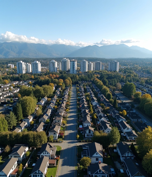Burnaby residential areas