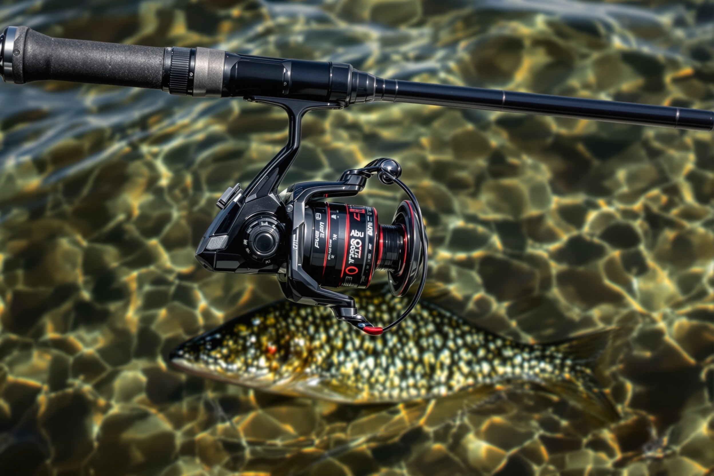 Abu Garcia Revo SX 10 crappie spinning reel