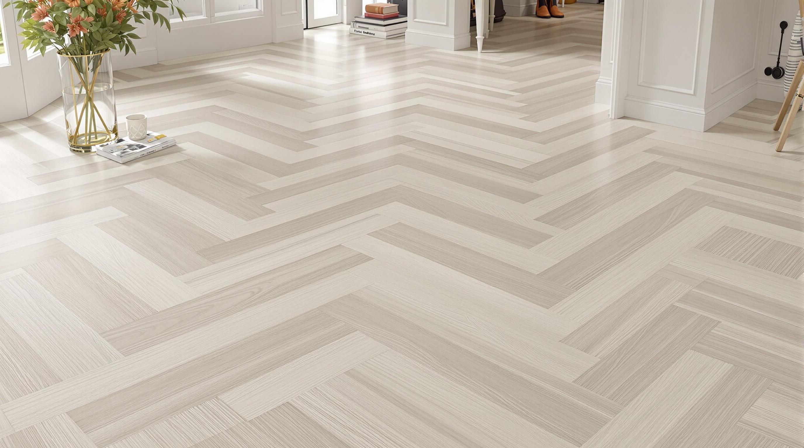 LVT Herringbone Flooring Southend City Centre