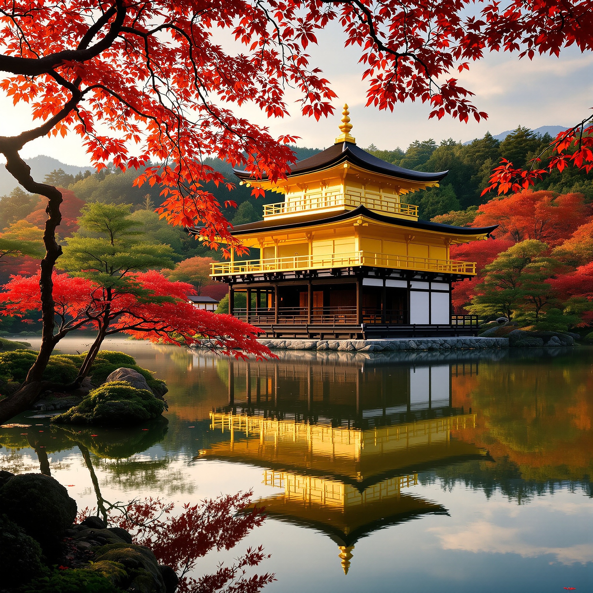 Kinkakuji in autumn — one of Japan's most iconic cultural landmarks awaits your group. ✨ #JapanDMC #KyotoTour #GroupTravel