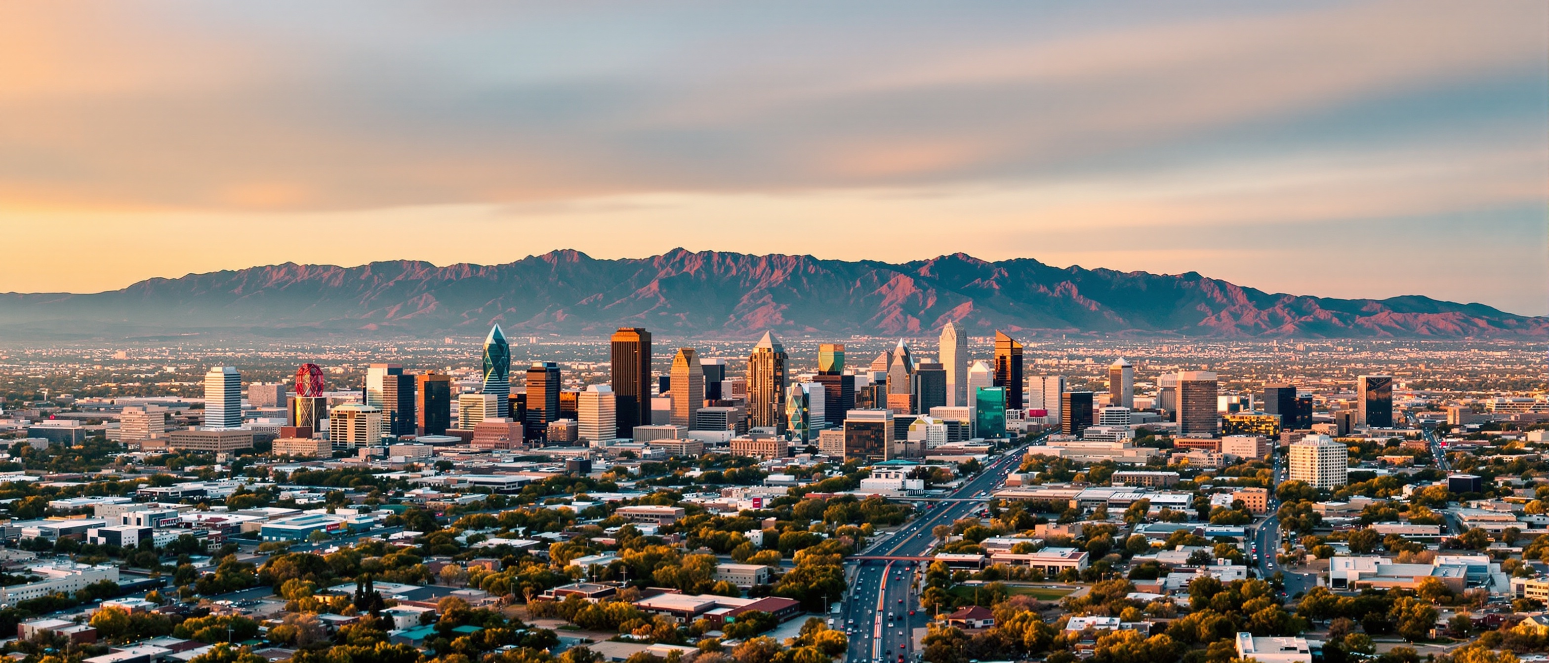 El Paso Texas cityscape with Franklin Mountains for local SEO