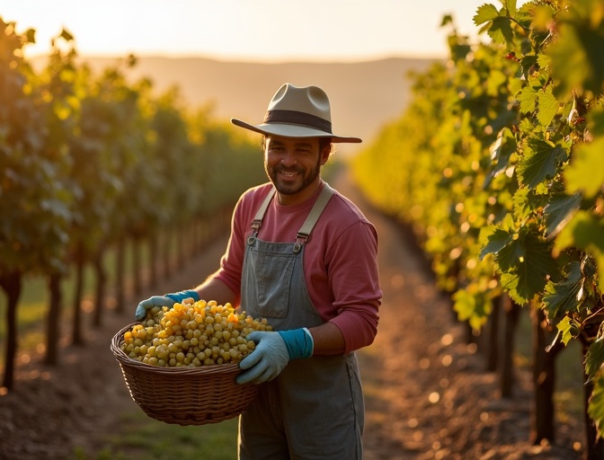 Grape harvesting