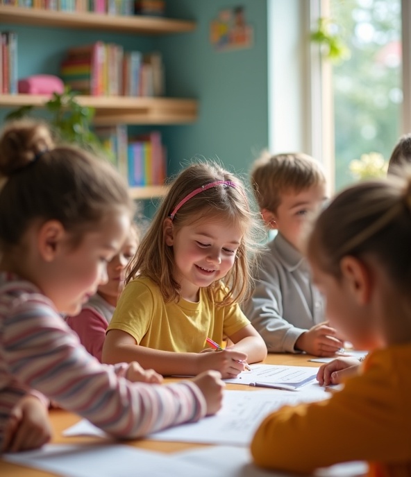 Copii în clasă