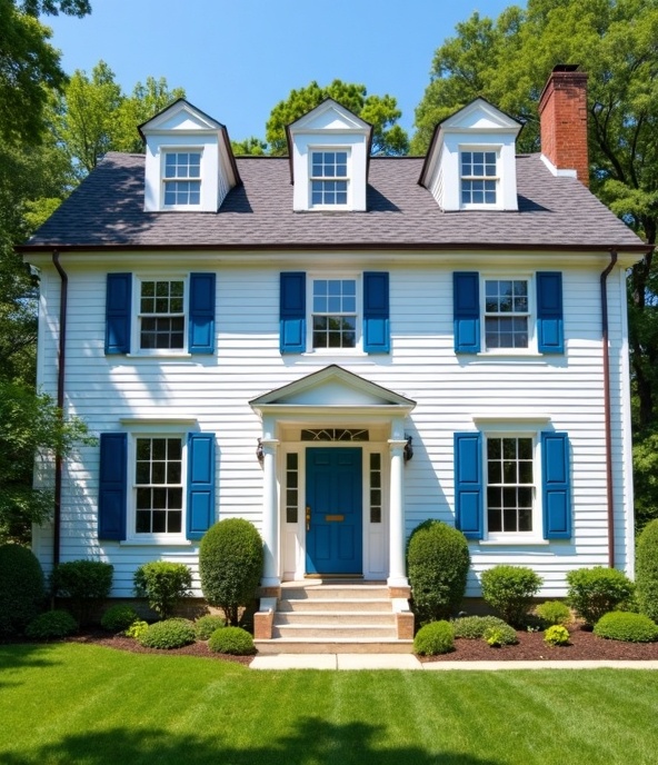 Colonial Home Exterior