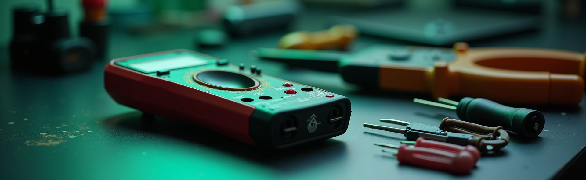 Professional electrical tools and equipment for Greenhough Electrical Services
