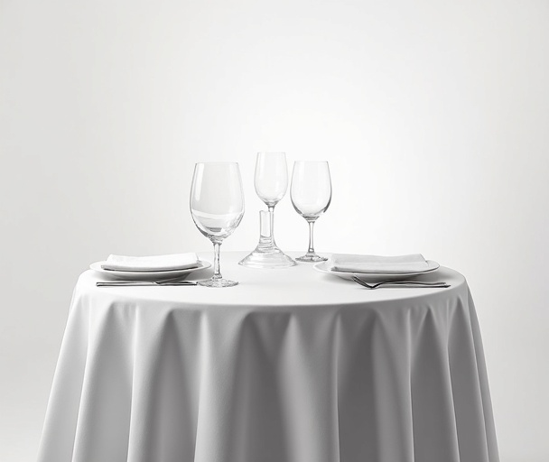 호텔 레스토랑 테이블보